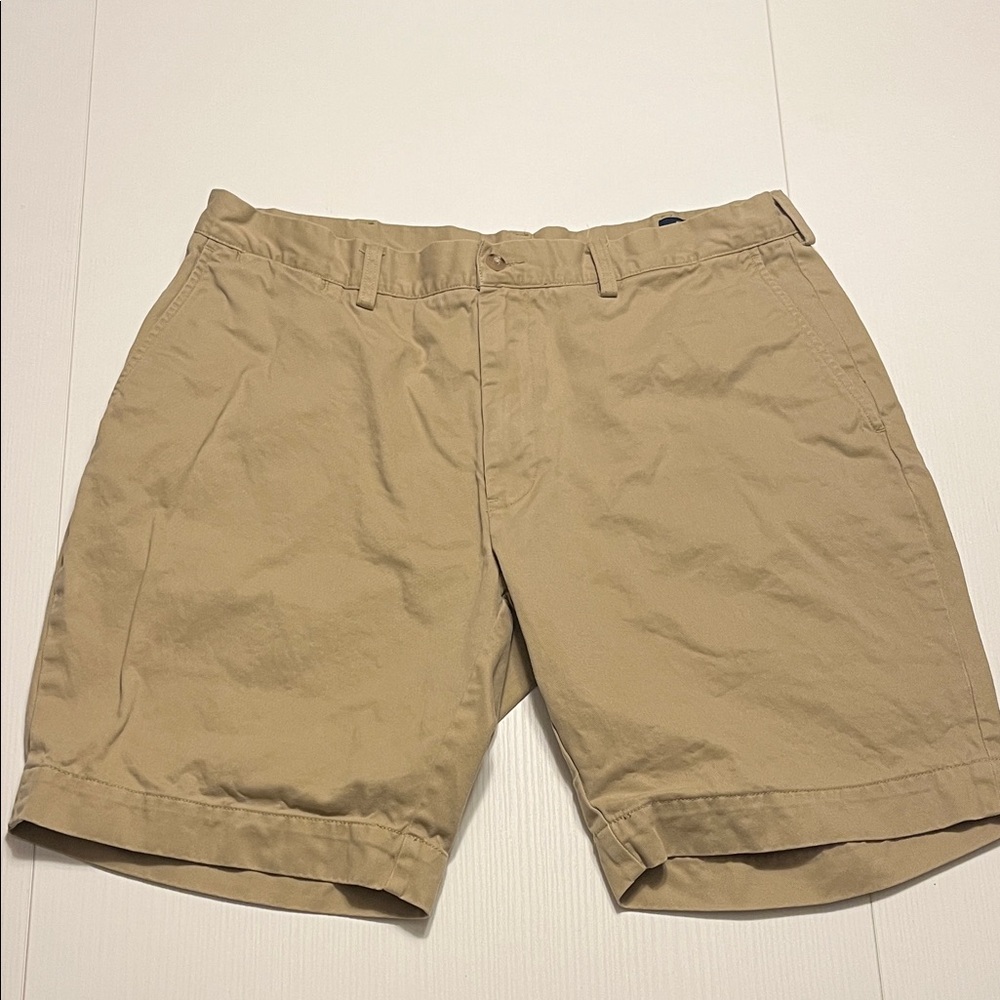 Polo by Ralph Lauren Men's Tan 9” chino Shorts